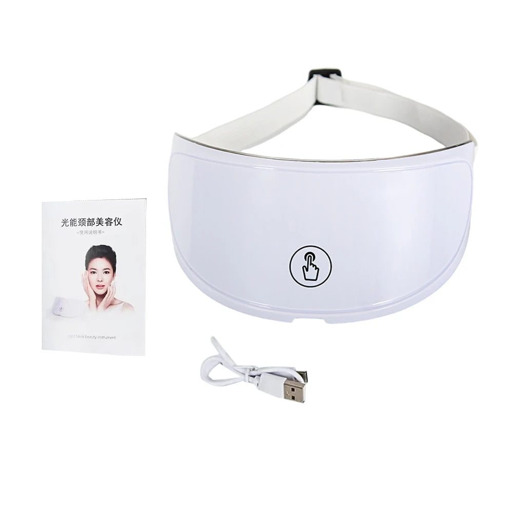 2025 Neck LED Mask 7 Colors Photon Anti-Wrinkle