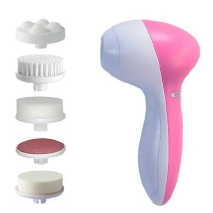 Electric Silicone Brush Facial Brush Skin Massager