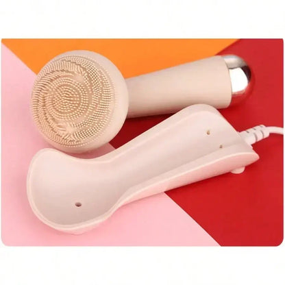 Electric Silicone Brush Facial Brush Skin Massager