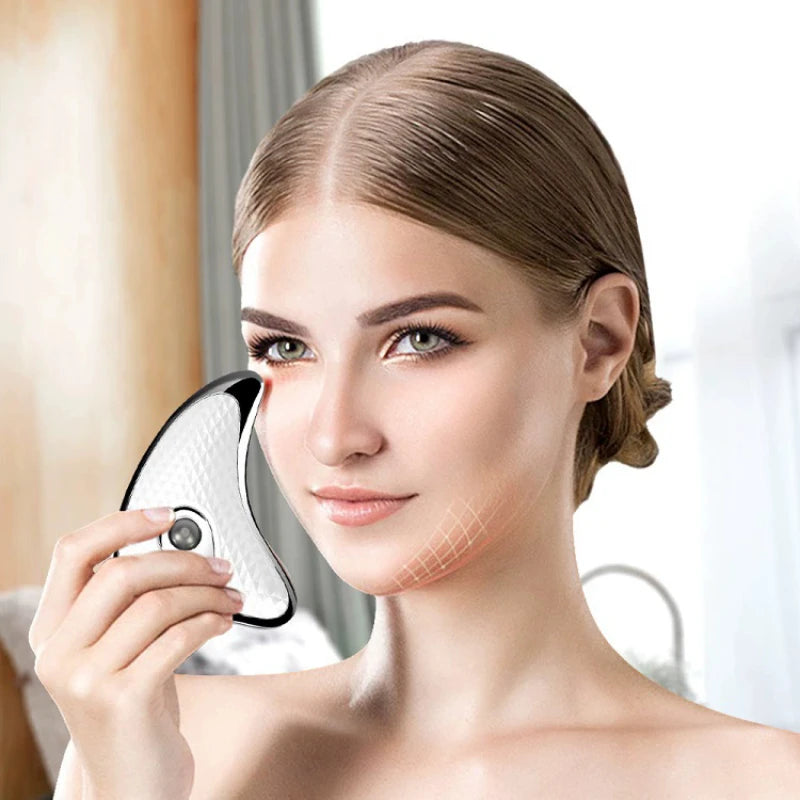 EMS Microcurrent Guasha Face Lift Body Massage