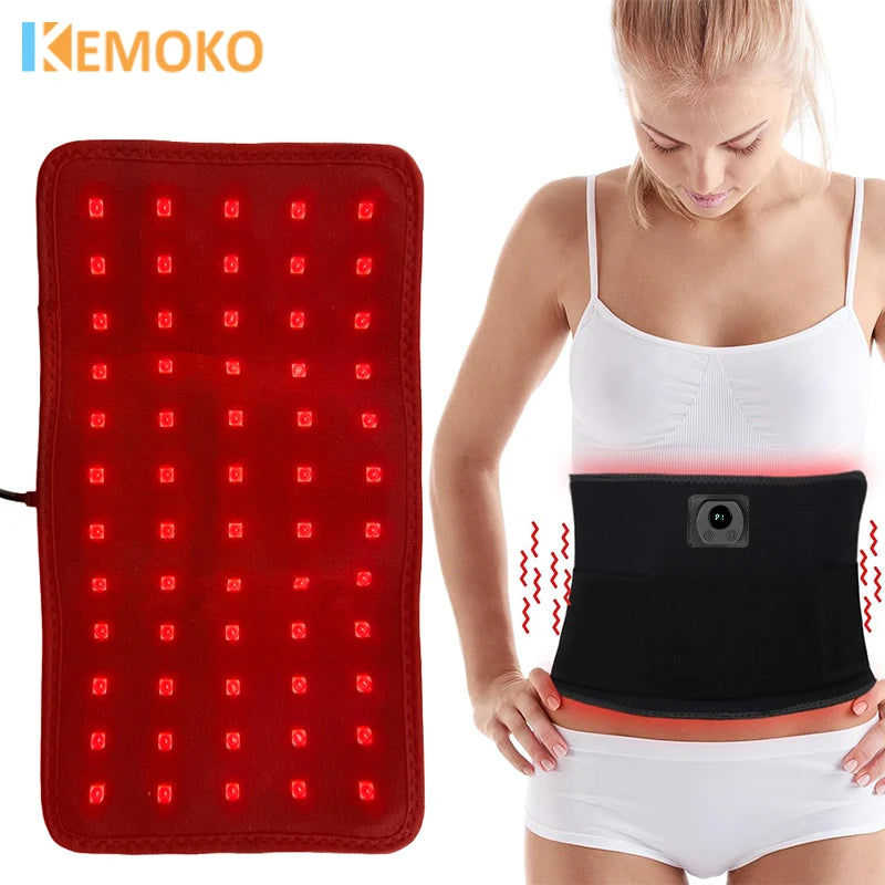 Red Infrared Light Therapy Pad 660nm 850nm LED Health Care for Face and Body