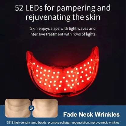 2025 Neck LED Mask 7 Colors Photon Anti-Wrinkle