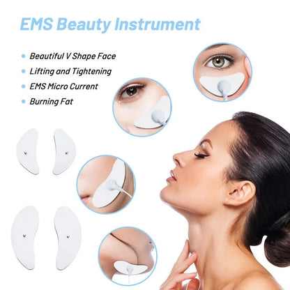 Facial Eye Massager EMS Skin Tightening Anti-Wrinkle Face Beauty Device
