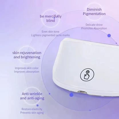 2025 Neck LED Mask 7 Colors Photon Anti-Wrinkle