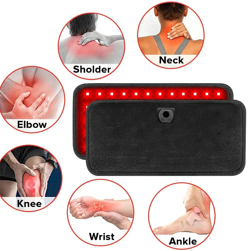Red Infrared Light Therapy Pad 660nm 850nm LED Health Care for Face and Body