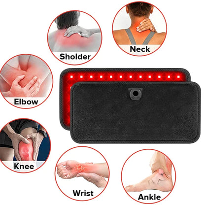 Red Infrared Light Therapy Pad 660nm 850nm LED Health Care for Face and Body