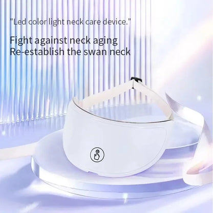 2025 Neck LED Mask 7 Colors Photon Anti-Wrinkle