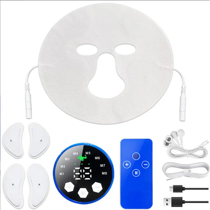 Facial Eye Massager EMS Skin Tightening Anti-Wrinkle Face Beauty Device