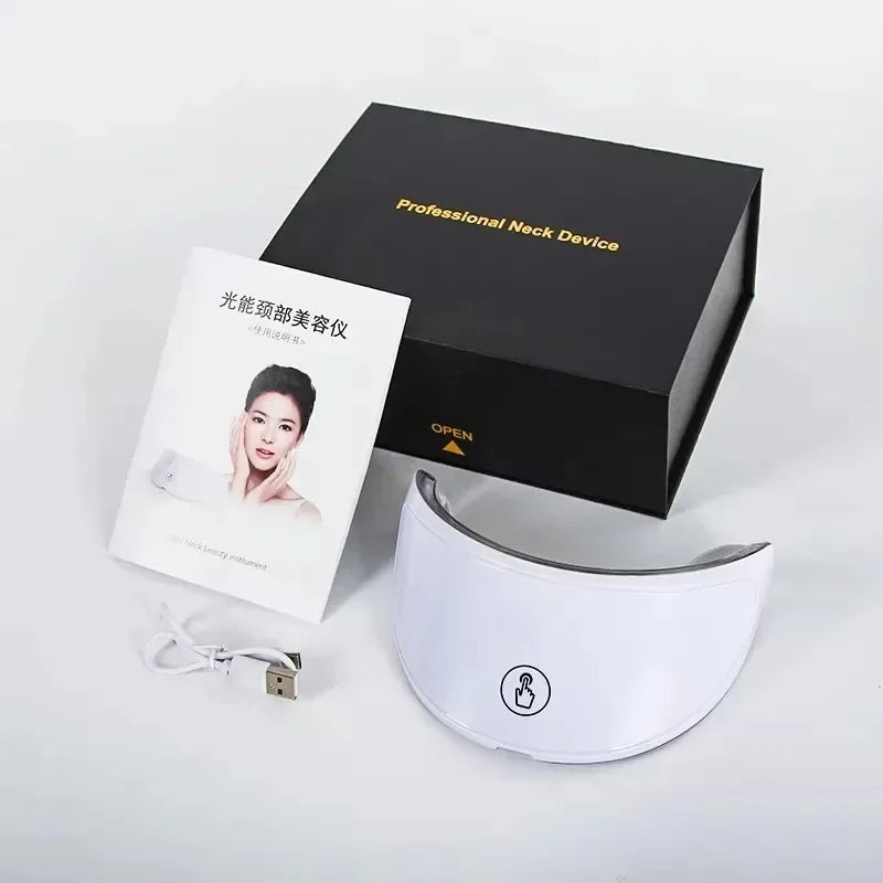 2025 Neck LED Mask 7 Colors Photon Anti-Wrinkle