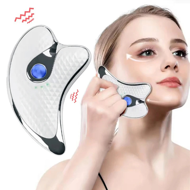 EMS Microcurrent Guasha Face Lift Body Massage